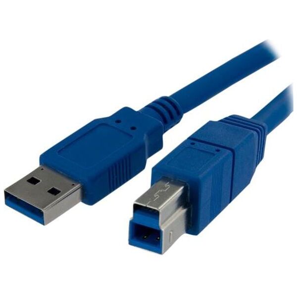 Kabel USB StarTech USB-A - 1 m Niebieski (USB3SAB1M)