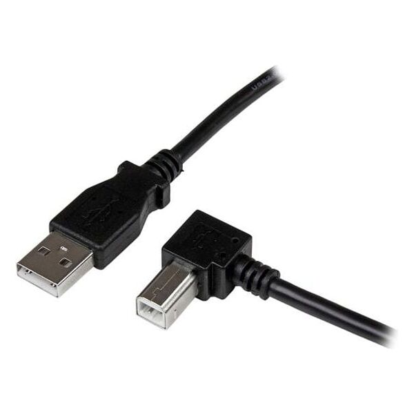 Kabel USB StarTech USB-A - USB-B 2 m Czarny (USBAB2MR)