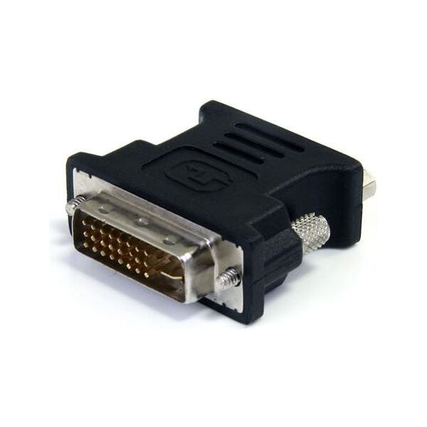 Adapter AV StarTech DVI-I - D-Sub (VGA) czarny (DVIVGAMFB10P)