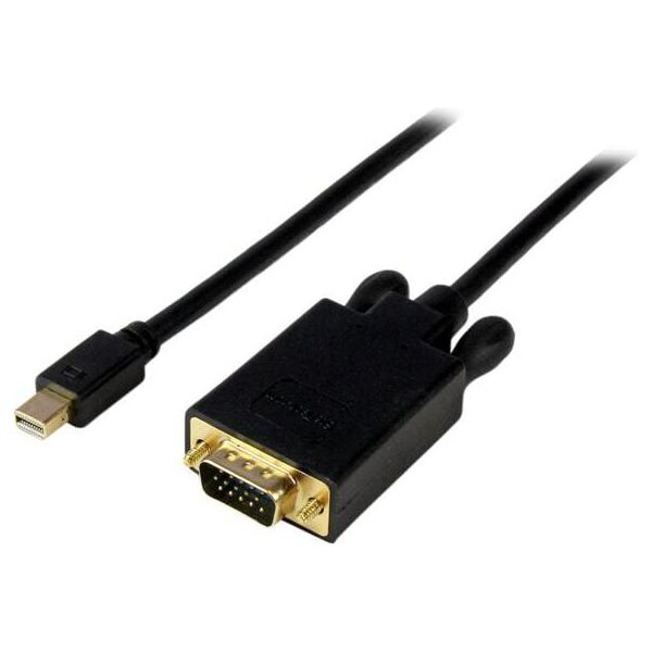 Kabel StarTech DisplayPort Mini - D-Sub (VGA) 1.8m czarny (MDP2VGAMM6B)