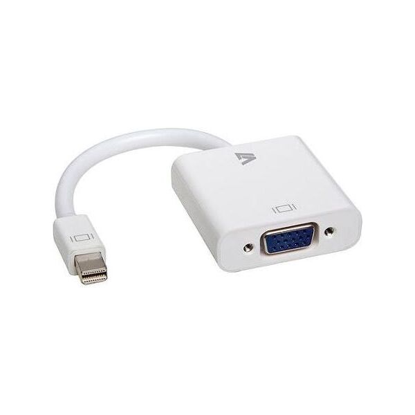 Adapter AV V7 DisplayPort Mini - D-Sub (VGA) biały (CBL-MV1WHT-5E)