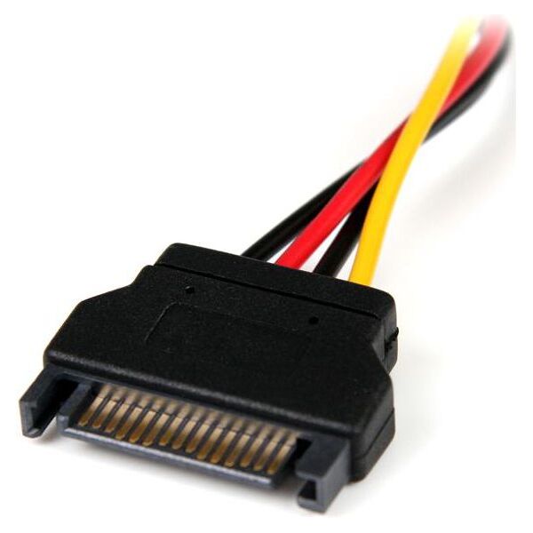 StarTech Molex - SATA, 0.15m, Wielokolorowy (LP4SATAFM6IN)