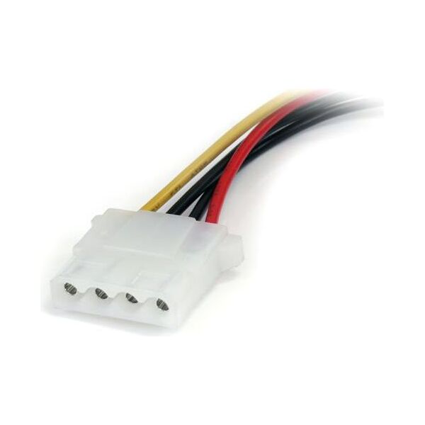 StarTech Molex - SATA, 0.15m, Wielokolorowy (LP4SATAFM6IN)