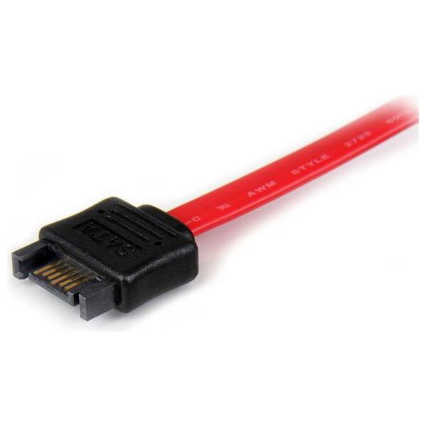 StarTech SATA - SATA, 0.3m, Czerwony (SATAEXT30CM)