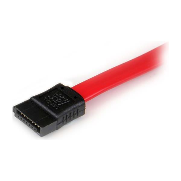 StarTech SATA - SATA, 0.3m, Czerwony (SATAEXT30CM)