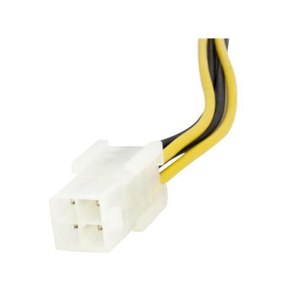 StarTech Molex - ATX/EPS 8-pin, 0.15m, Żółty (EPS48ADAP)