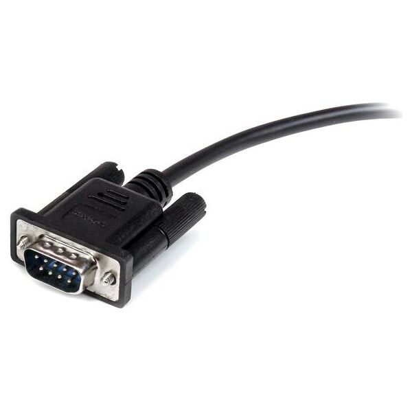 StarTech DB-9 - DB-9, 2m, Czarny (MXT1002MBK)