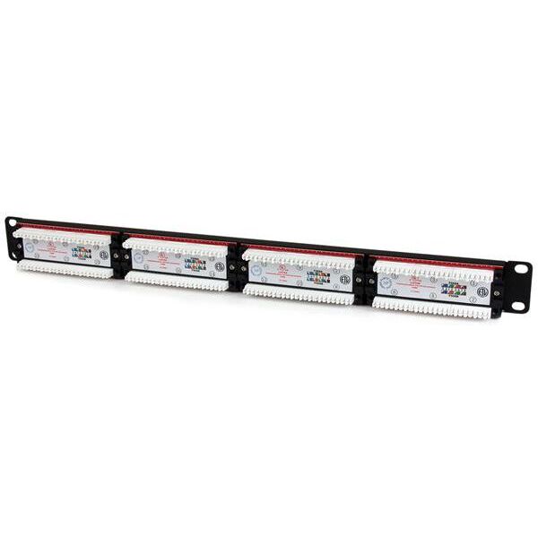 StarTech Patch panel 19" 1U 24x RJ-45 Cat.6 (C6PANEL24)