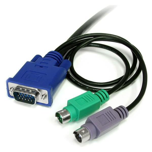 StarTech Kable KVM, 1.8m, Czarny (SVECON6)