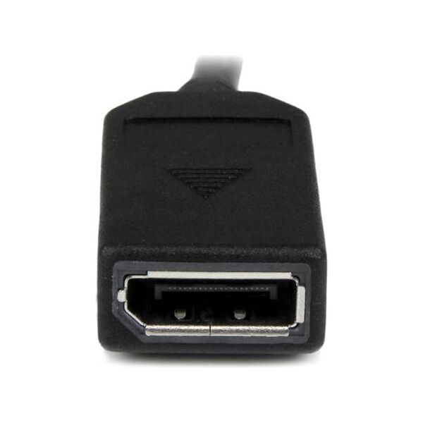 Kabel StarTech DMS-59 - DisplayPort x2 0.2m czarny (DMSDPDP1)
