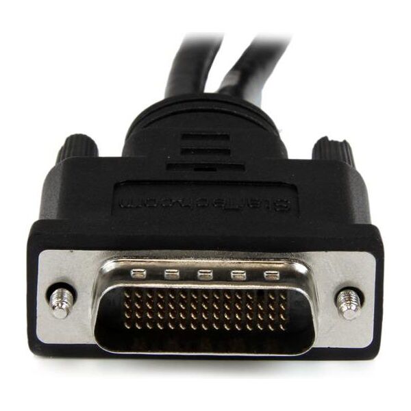 Kabel StarTech DMS-59 - DisplayPort x2 0.2m czarny (DMSDPDP1)