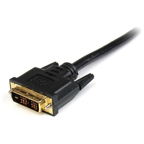 Kabel StarTech HDMI - DVI-D 1.8m czarny (HDMIDVIMM6)