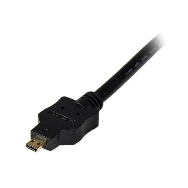 Kabel StarTech HDMI Micro - DVI-D 1m czarny (HDDDVIMM1M)