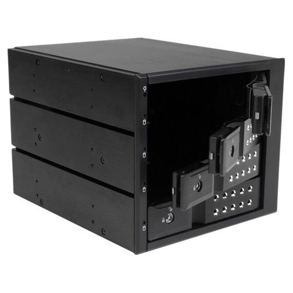 Kieszeń StarTech na 4 dyski twarde 3.5", SATA, SAS (HSB4SATSASBA)