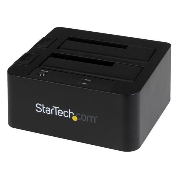 Stacja dokująca StarTech Baza dokująca na dwa dyski, 2,5"/3,5" (SDOCK2U33EB)