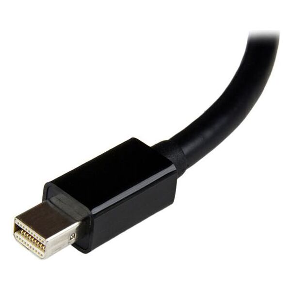 Adapter AV StarTech DisplayPort Mini - DVI-I czarny (MDP2DVI3)