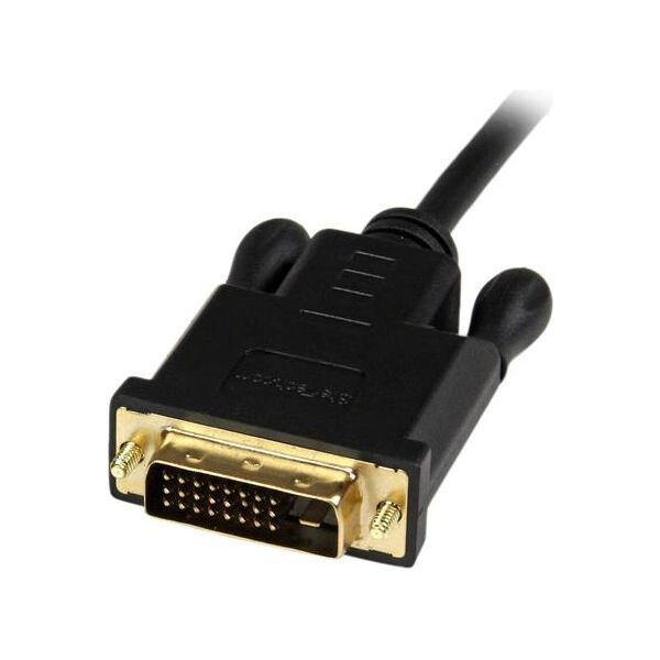 Kabel StarTech DisplayPort - DVI-D 0.9m czarny (DP2DVIMM3BS)
