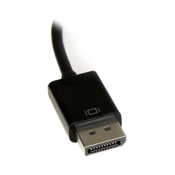 Adapter AV StarTech DisplayPort - D-Sub (VGA) 0.1m czarny (DP2VGA3)