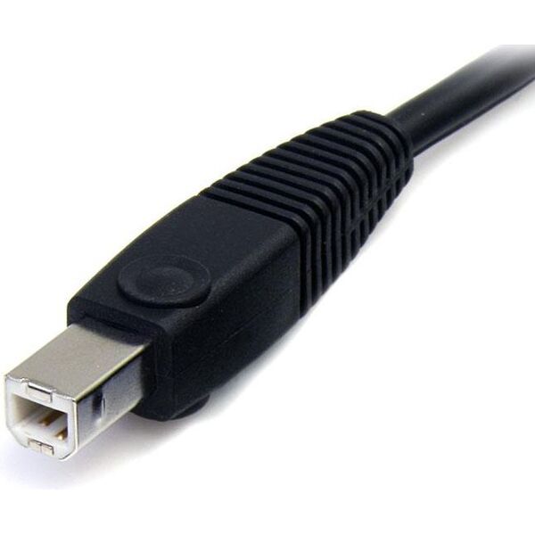 StarTech Kable KVM, 1.8m, Czarny (DP4N1USB6)