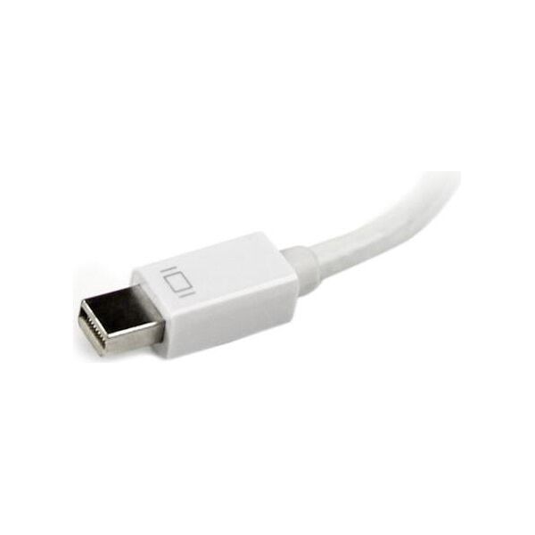 Adapter AV StarTech DisplayPort Mini - HDMI - D-Sub (VGA) - DVI biały (MDP2VGDVHDW)
