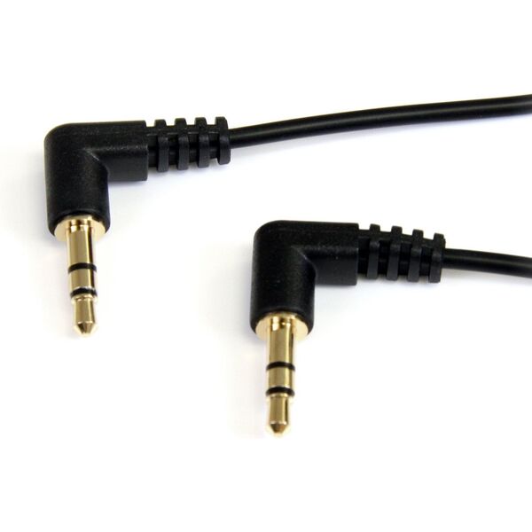 Kabel StarTech Jack 3.5mm - Jack 3.5mm 0.9m czarny (MU3MMS2RA)