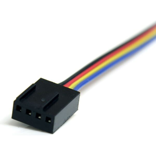 StarTech 4-pin - 4-pin, 0.3m, Wielokolorowy (FAN4EXT12)