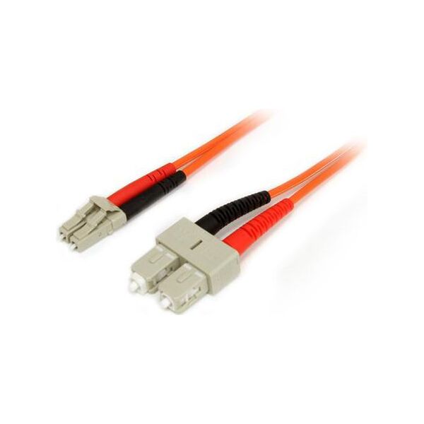 StarTech Patchcord Światłowodowy LC - SC 2M (FIBLCSC2)
