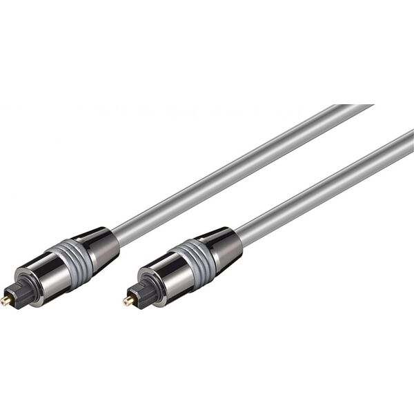 Kabel Goobay Toslink - Toslink 10m srebrny (50572)