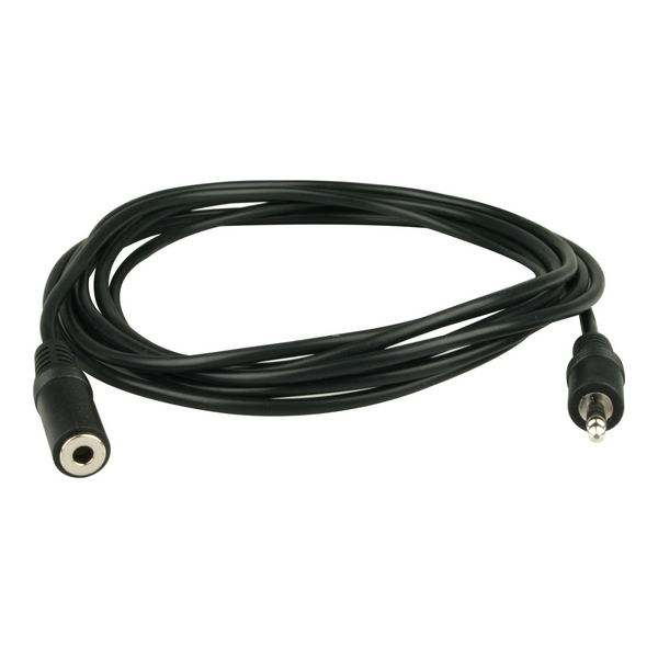 Kabel Goobay Jack 3.5mm - Jack 3.5mm 2.5m czarny (50432)