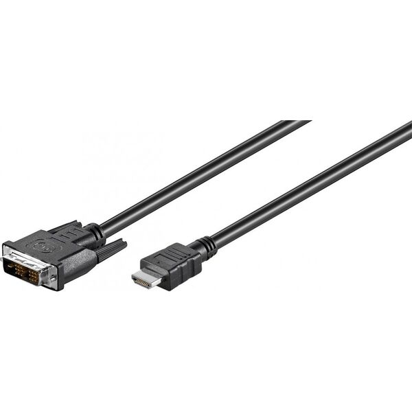Kabel Goobay HDMI - DVI-D 1m czarny (50579)