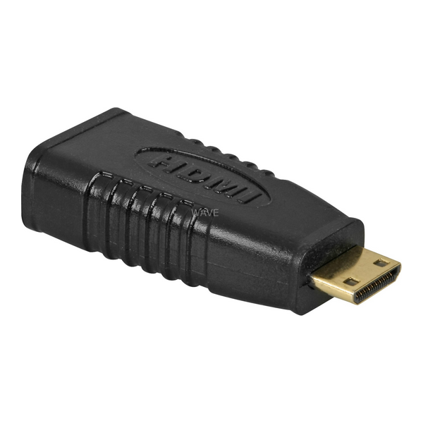 Adapter AV Goobay czarny (68841)