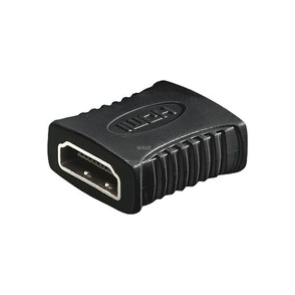 Adapter AV Goobay HDMI - HDMI czarny (68688)