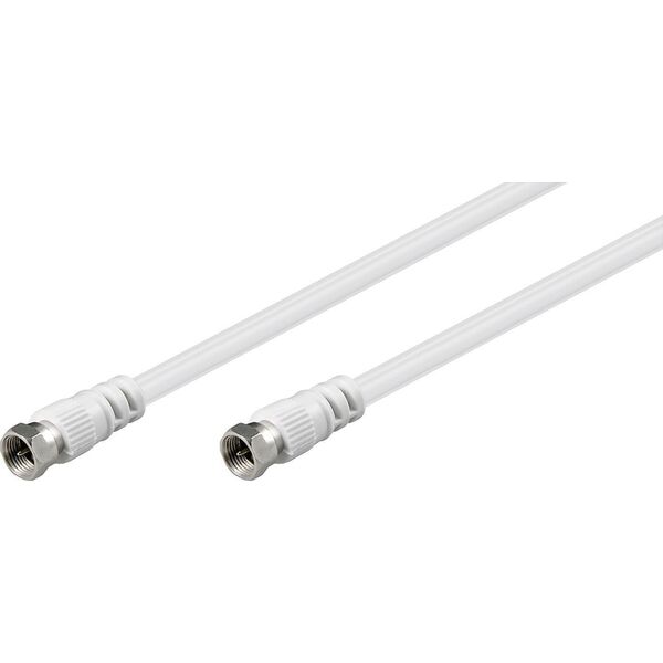 Kabel Goobay Antenowy (F) 10m biały (11742)