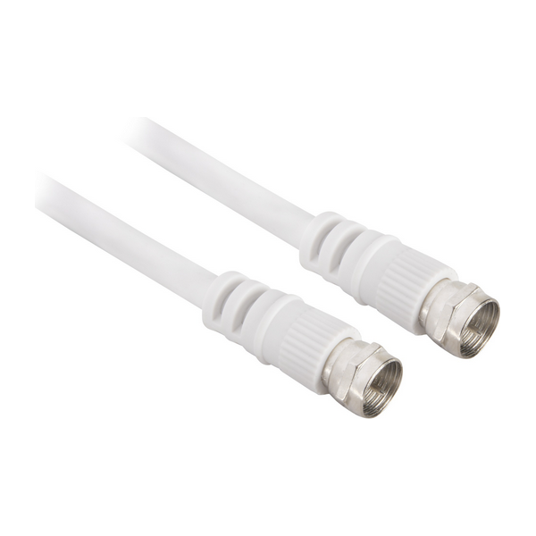 Kabel Goobay Antenowy (F) 1.5m biały (11721)