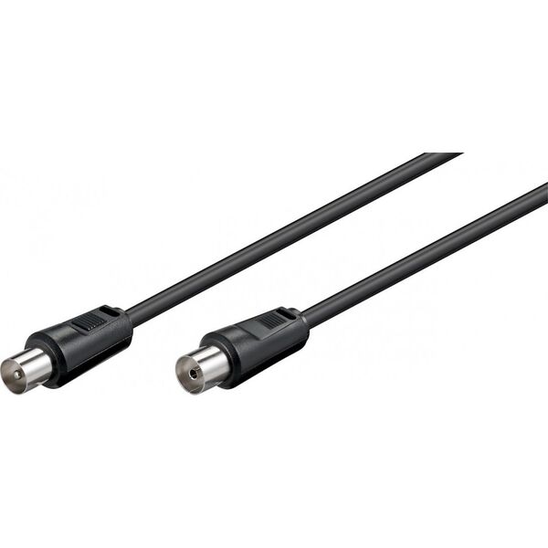 Kabel Goobay Antenowy 5m czarny (11723)