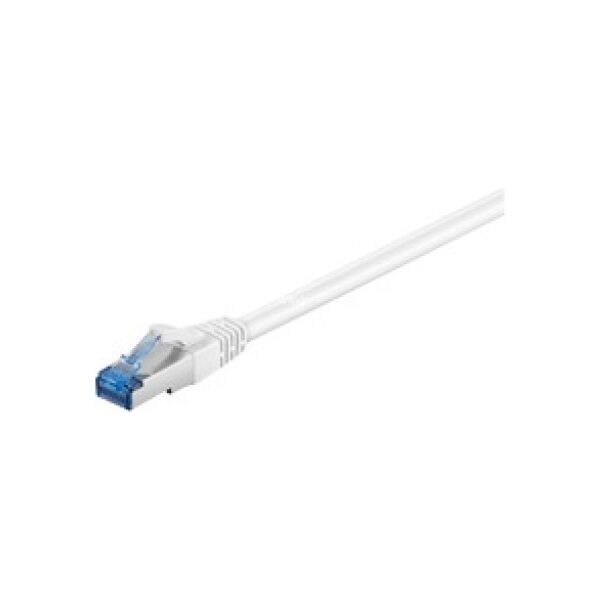 Goobay CAT 6a Patchcord S/FTP Biały 1.5M (95609)