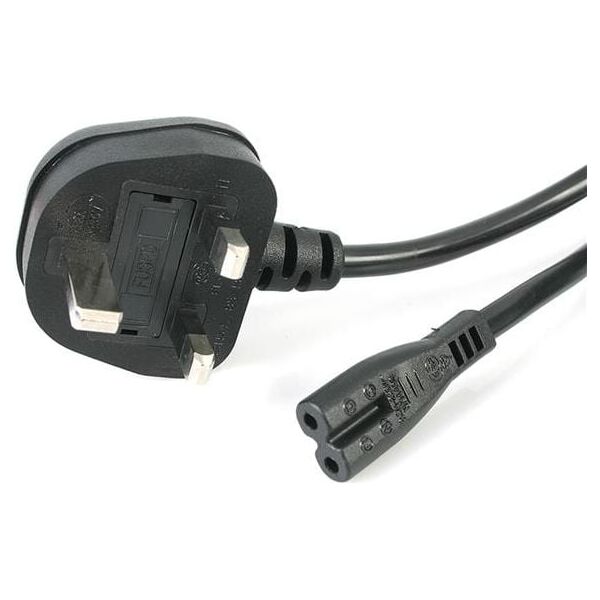 Kabel zasilający StarTech BS 1363 Power (UK) - C7 IEC 60320, 1m (PXTNB2SUK1M)