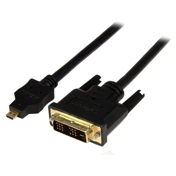 Kabel StarTech HDMI Micro - DVI-D 1m czarny (HDDDVIMM1M)