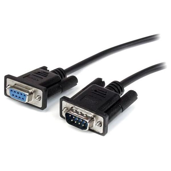 StarTech DB-9 - DB-9, 2m, Czarny (MXT1002MBK)
