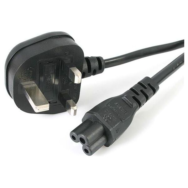 Kabel zasilający StarTech UK BS 1363 - IEC 60320 C5 3 pin, 1m (PXTNB3SUK1M)