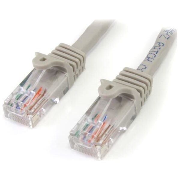 StarTech CAT 5E Szary Patchcord 3M (45PAT3MGR)