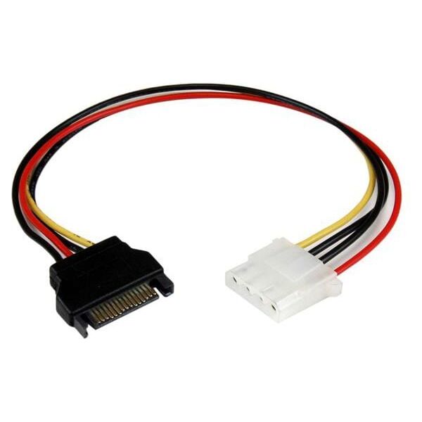 StarTech Molex - SATA, 0.3m, Wielokolorowy (LP4SATAFM12)