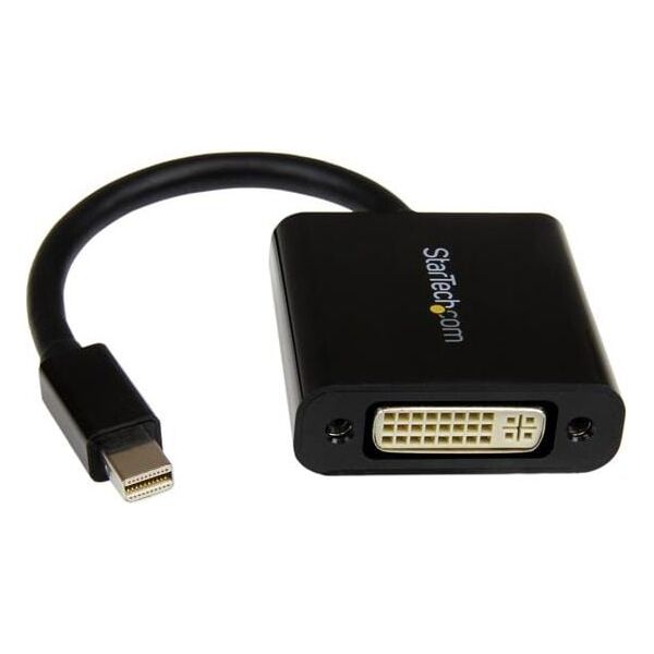 Adapter AV StarTech DisplayPort Mini - DVI-I czarny (MDP2DVI3)