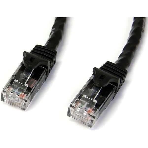 StarTech Czarny CAT 6 Patchcord 15M (N6PATC15MBK)