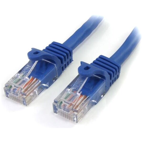 StarTech CAT 5E Niebieski Patchcord 2M (45PAT2MBL)