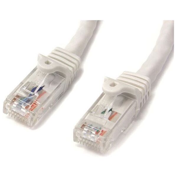 StarTech Kabel Rj45, Cat 6, 1m, biały (N6PATC1MWH)