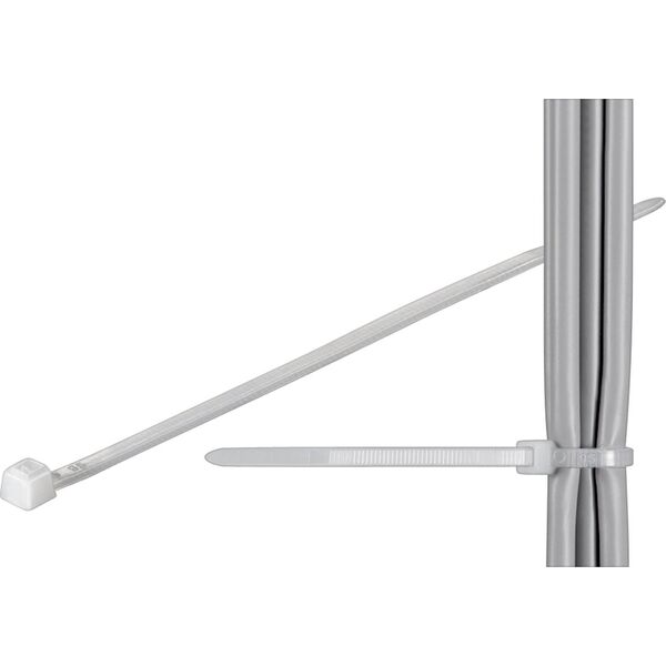 Organizer Goobay goobay Kabelbinder 200x2,5mm weiß, 100 Stück - 17061