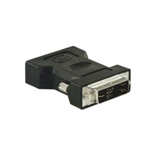 Adapter AV Goobay DVI-I - D-Sub (VGA) czarny (68030)