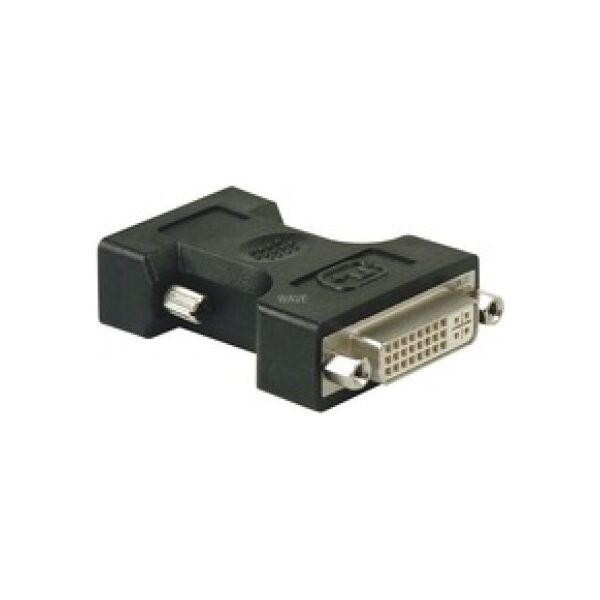 Adapter AV Goobay DVI-I - D-Sub (VGA) czarny (68029)