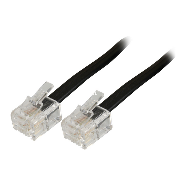 Goobay Telefoniczny Czarny 6M (50318)